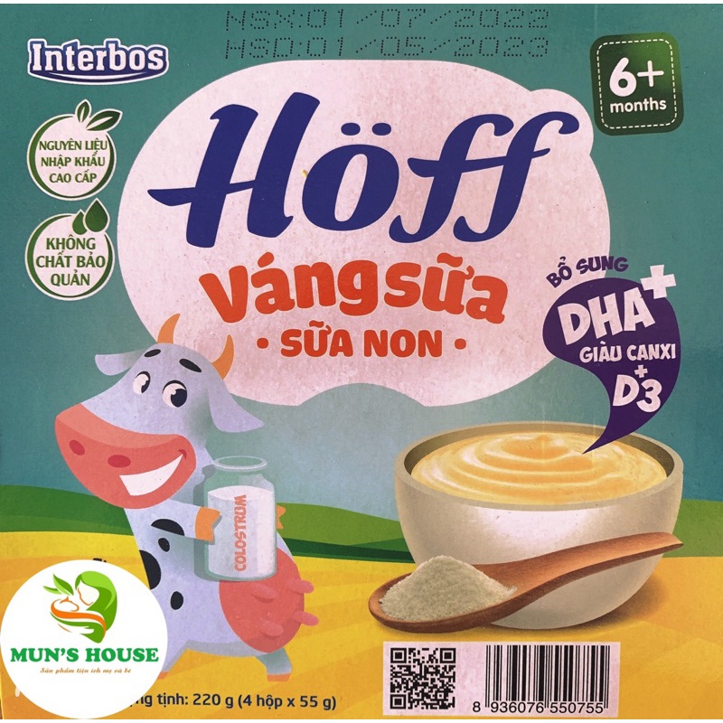 Váng Sữa hoff Vani, Hạt dẻ, Váng sữa non, Váng sữa óc chó