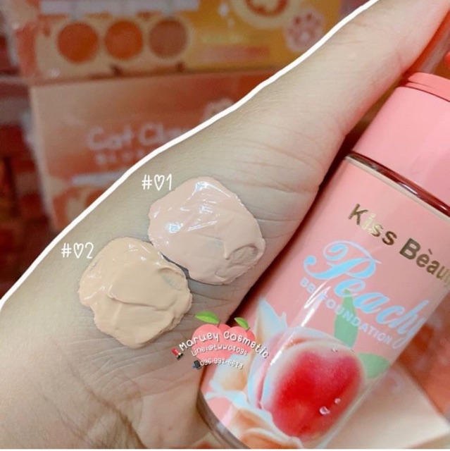 Kem Nền Che Khuyết Điểm Kiss Beauty Lá Đào Dạng Xịt 50ml | BigBuy360 - bigbuy360.vn
