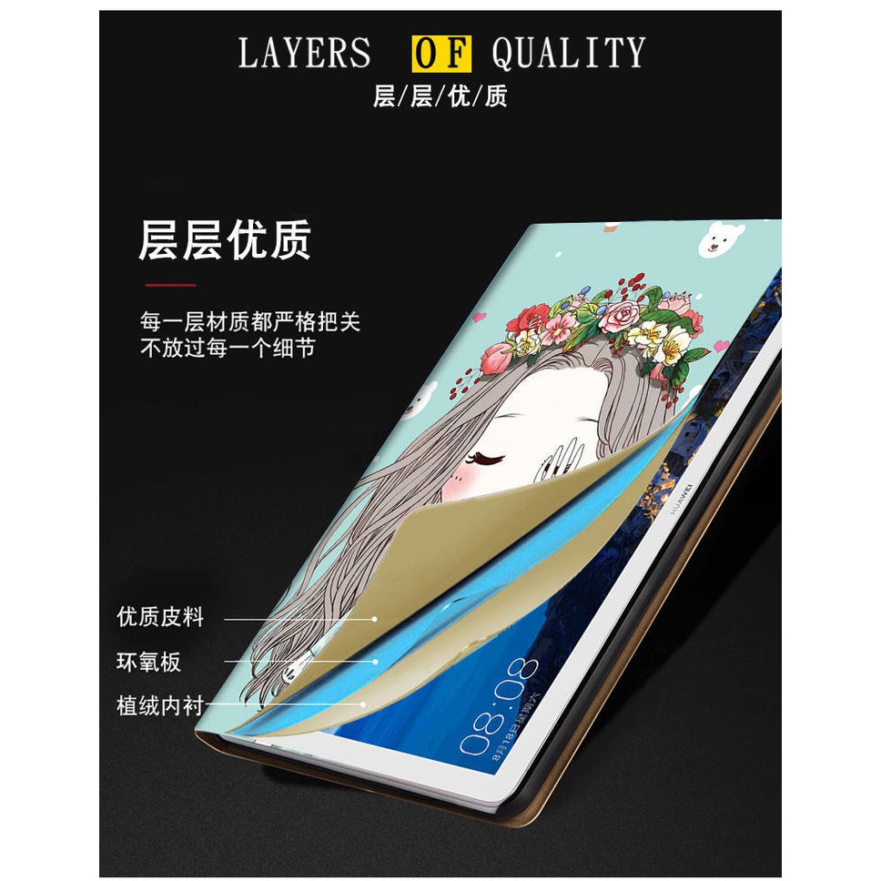 Bao Da Máy Tính Bảng Huawei Matepad 10.4 Inch Enjoy 10.1inch Ags