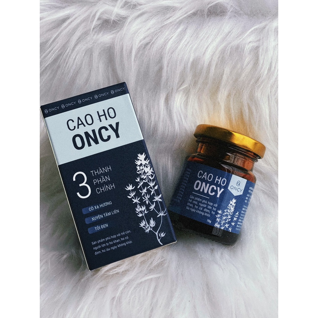 Cao Ho Oncy - Giảm Ho, Tiêu Đờm Combo 2 Hộp - Mua 1 Tặng 1