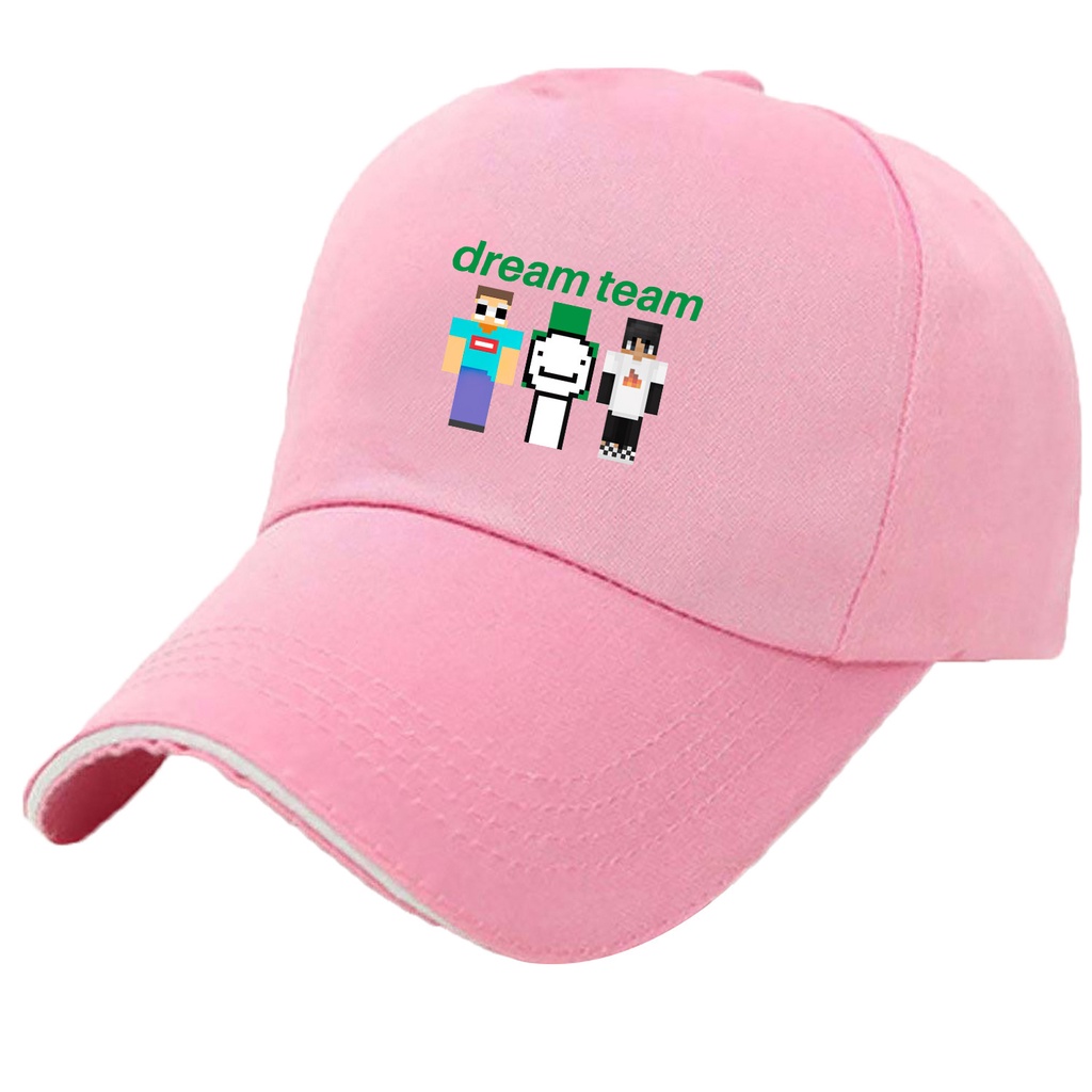 Mũ lưỡi trai chống nắng in hình Minecraft Dream Smp Wastaken phong cách mùa hè