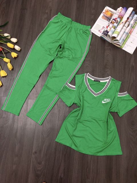 Bộ thun dẻo thái xinh, chất dày mềm mịn, mát