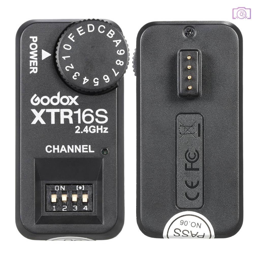 Thiết Bị Nhận Tín Hiệu Điều Khiển Từ Xa Godox Xtr-16S 2.4g Cho Máy Tính V860 V850