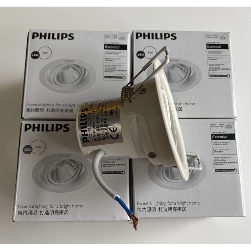 Đèn âm trần led philips-7ww  hàng chính hãng philips...