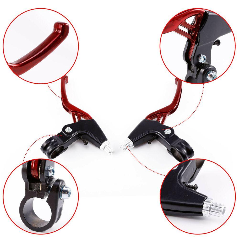 NIUYOU 1 Cặp Tay Thắng Xe Đạp Hình Chữ V Bằng Hợp Kim Nhôm