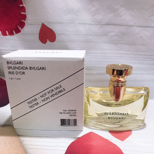 Nước hoa nữ Tester Bvlgari Splendida Iris D’or 100ml