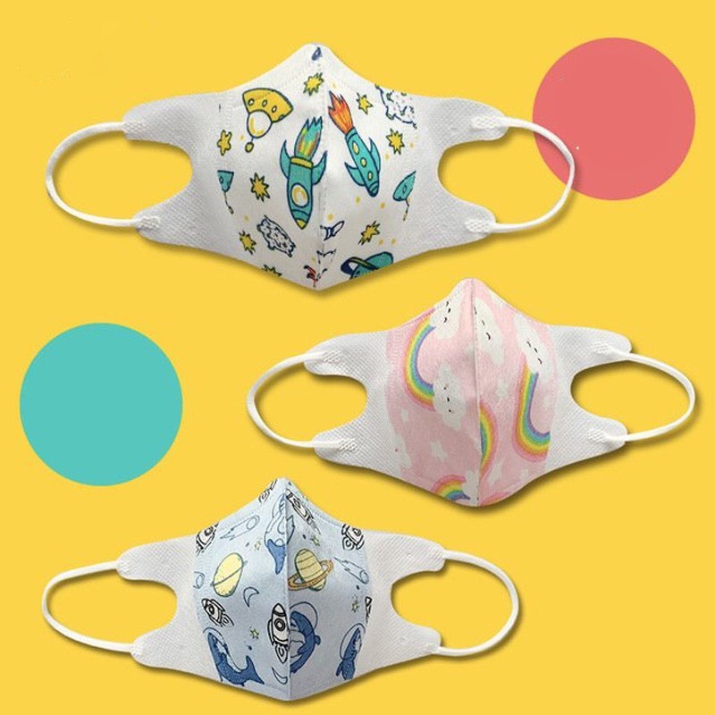 Khẩu Trang 3 Lớp Set 10 Chiếc In Hình Babibu - KT3L