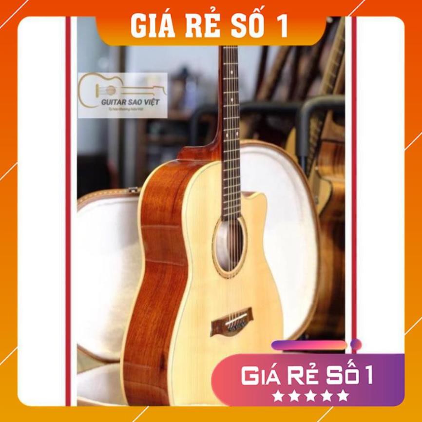 Đàn guitar acoustic full solid có EQ mã Star-02CE (shopmh59)