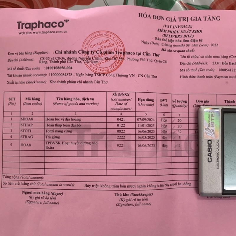 Hoạt Huyết Dưỡng Não Traphaco - dạng siro và viên uống