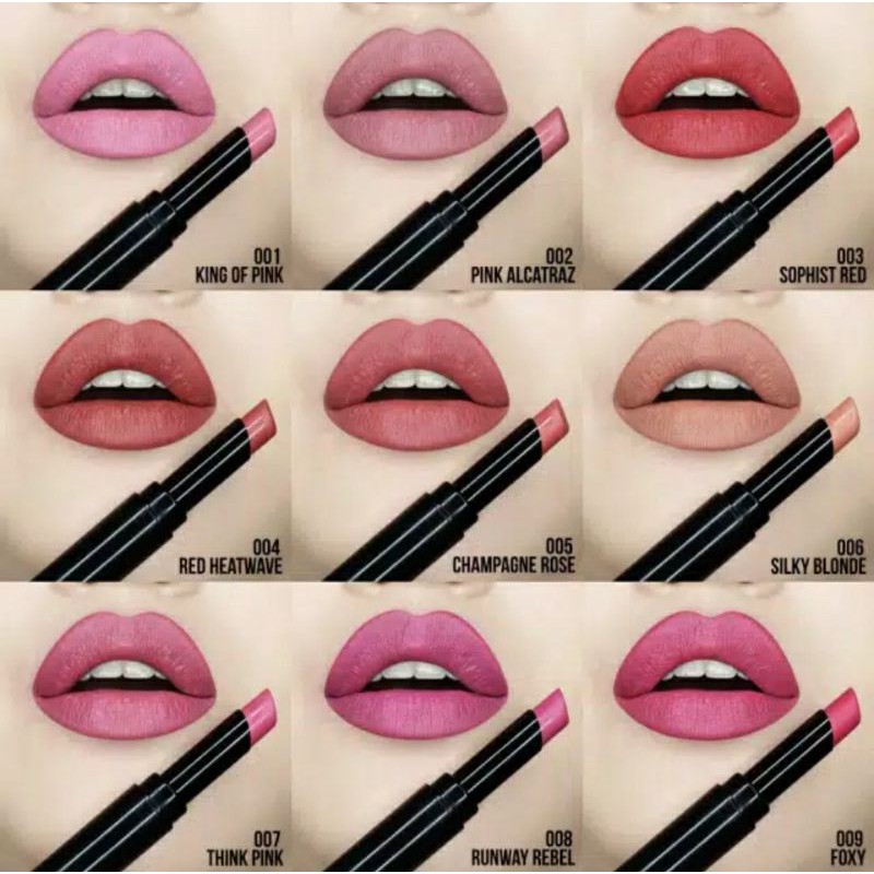 (Hàng Mới Về) Son Môi Màu Lì 2.3 G No. 1-20 | BigBuy360 - bigbuy360.vn