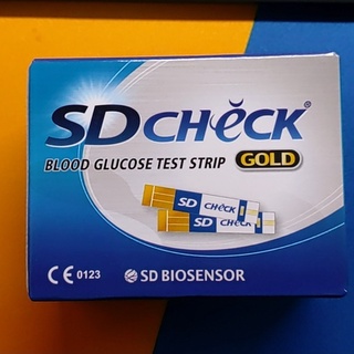Hộp 50 que Que thử đường huyết SD Check Gold