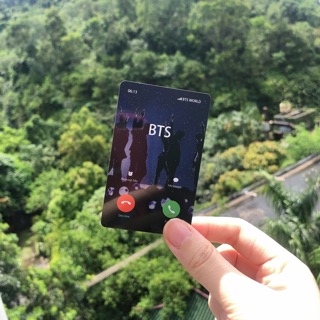 Card cứng BTS/Card cứng BTS Calling Screen