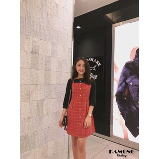 [HÌNH THẬT] SET YẾM CARO + ÁO CỔ VUÔNG