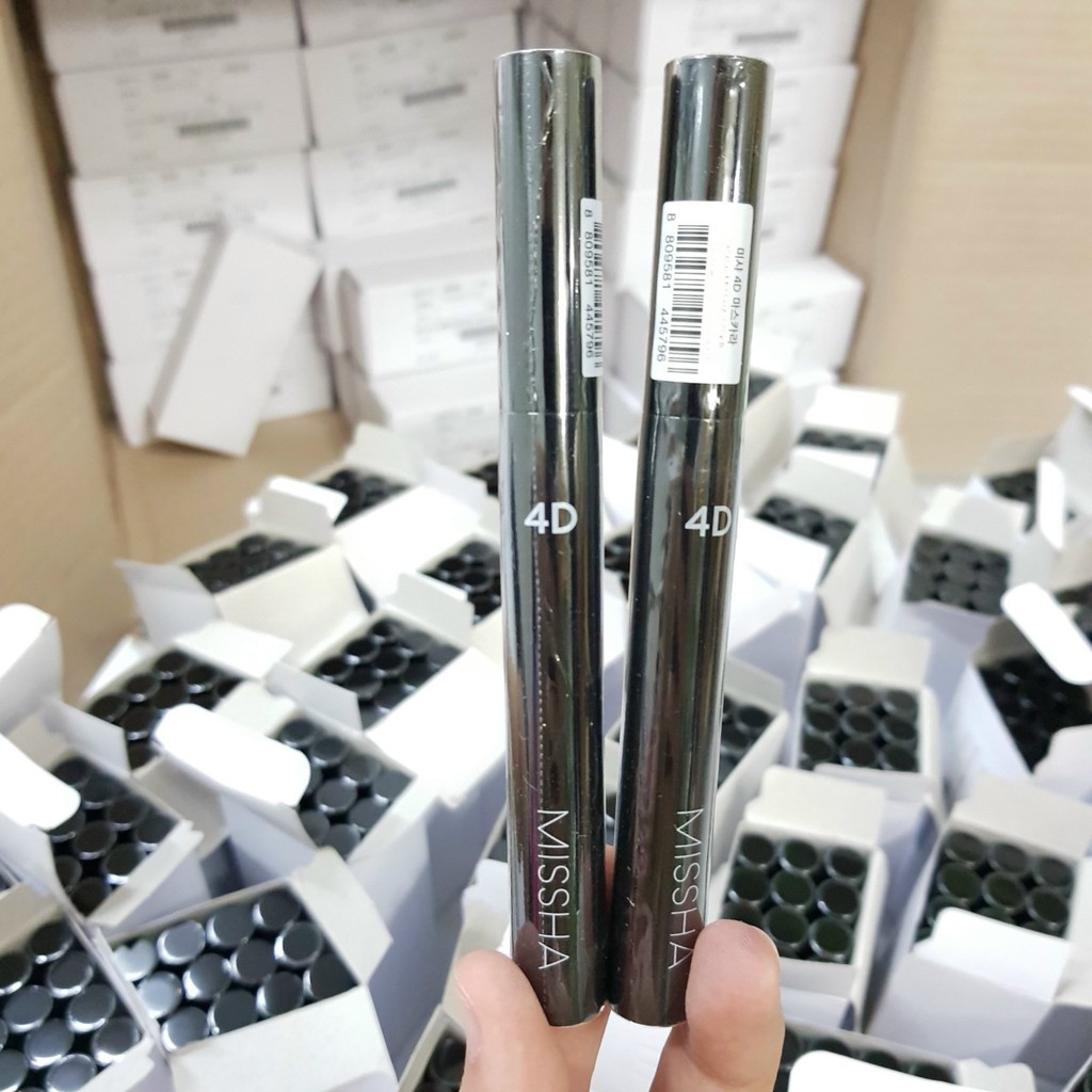 (auth) Mascara cong và dài mi MISSHA 4D 7g