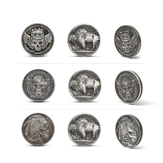 Đồng Xu Lưu Niệm Hình Đầu Lâu 1937