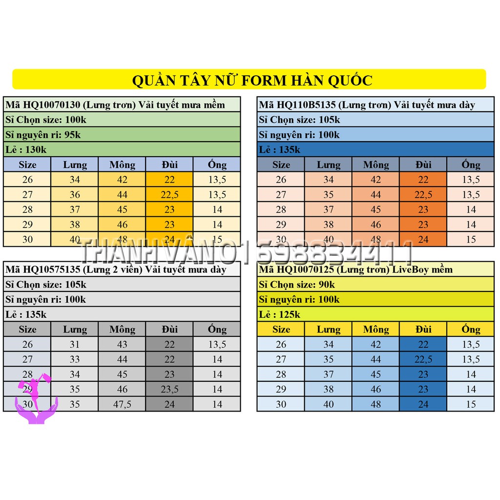 Quần tây nữ công sở -3004 | BigBuy360 - bigbuy360.vn