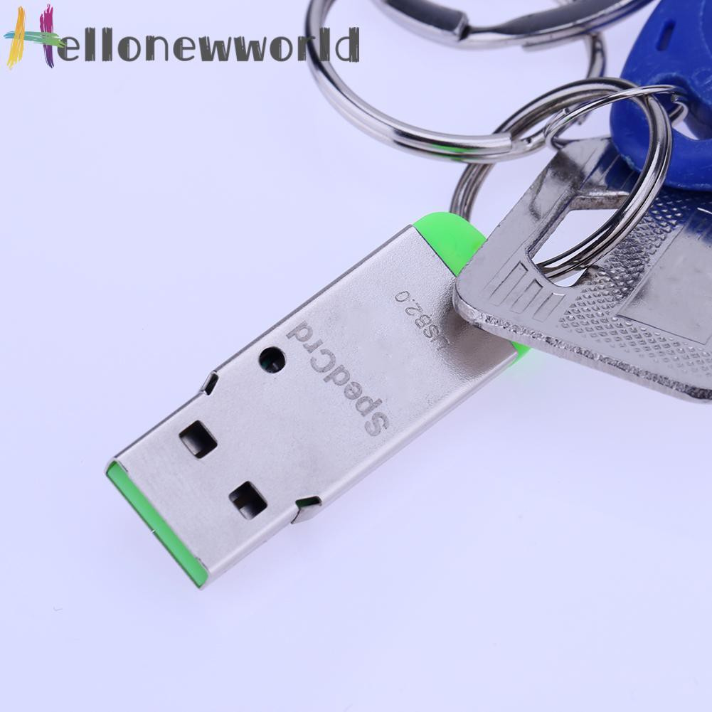 Hộp Đựng Thẻ Nhớ Mini Bằng Kim Loại Usb 2.0 Đầy Tiện Lợi | BigBuy360 - bigbuy360.vn
