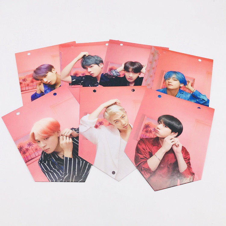 KPOP BTS MAP OF THE SOUL PERSONA Paper Flag HD Hang up Photo Banner Home Decor