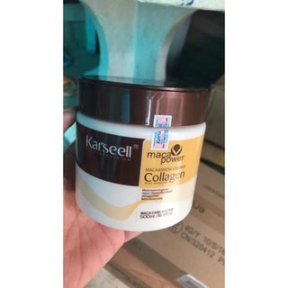 Dầu hấp tóc Collagen Karseell Maca siêu mềm mượt tóc 500ml