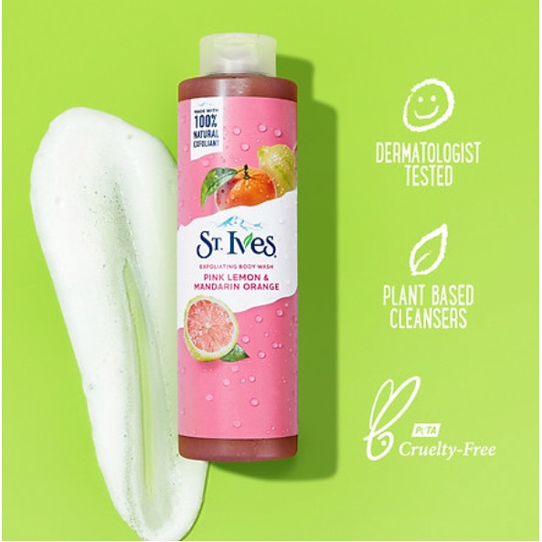 Sữa tắm dưỡng ẩm Chiết Xuất Yến Mạch Và Bơ St. Ives Oatmeal &amp; Shea Butter Soothing Body Wash 400ml Mỹ