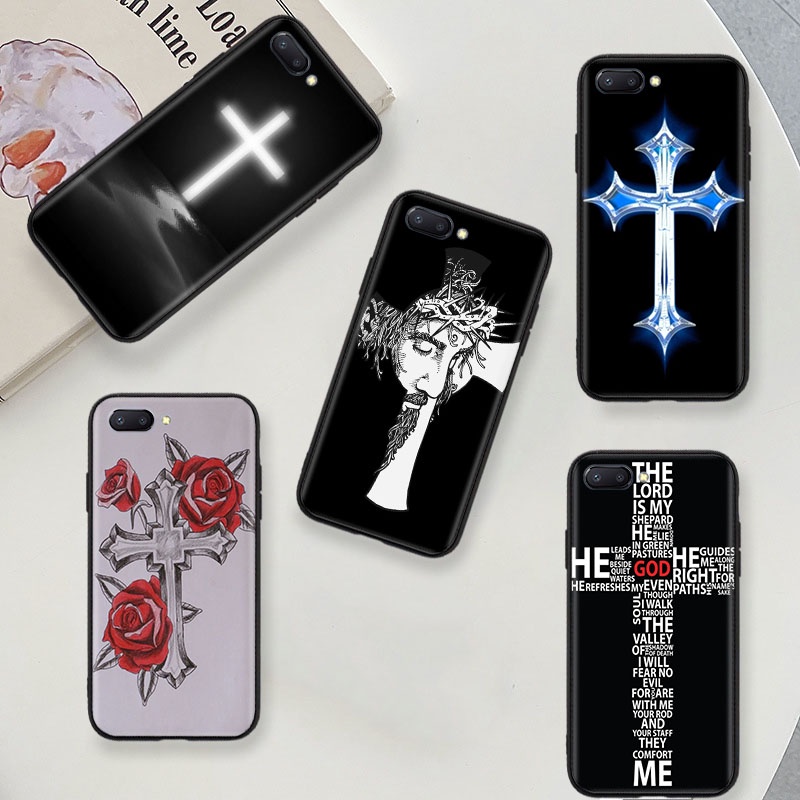 Ốp Bảo Vệ Mềm Màu Đen Tương Thích Cho Samsung Ultra S22 A32 J7 A8 A82 Duo Pro Plus NCB-51 Christian 