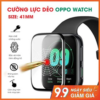 Cường lực Oppo Watch bảo vệ đồng hồ  41mm 46mm full màn hình chống va đập trầy xước bảo vệ đồng hồ