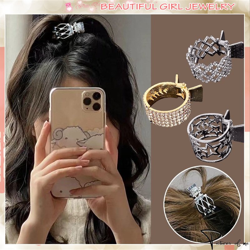 Kẹp Tóc Đính Đá Và Ngọc Trai Nhân Tạo Thời Trang Hàn Quốc