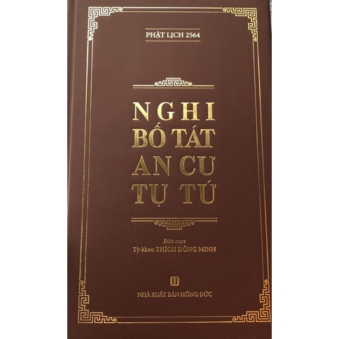 Kệ nghi bố tát an cư tự tứ