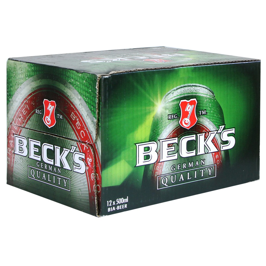 Bia Beck Lon 12 x 500ml