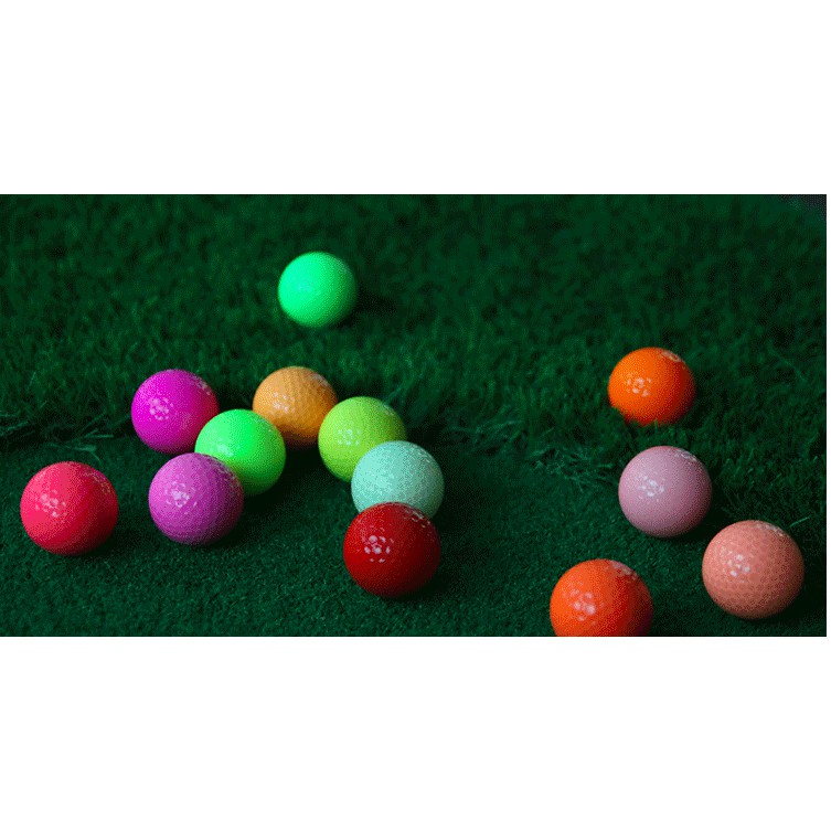 COMBO 10 QUẢ BÓNG GOLF NHIỀU MÀU SẮC