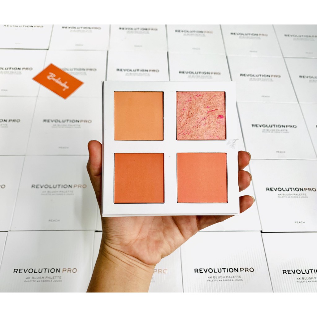 MÁ HỒNG 4 Ô 4K BLUSH PALETTE REVOLUTION PRO