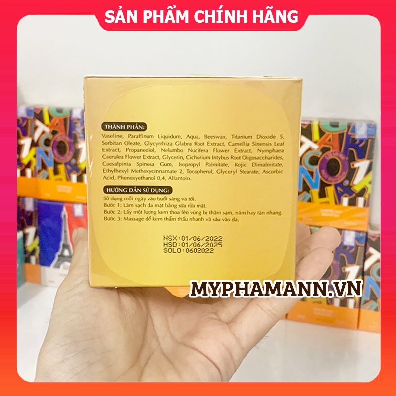 Kem Face Nicos Cấy Trắng Men Gạo Chính Hãng Nicos Beauty - 8936177940240