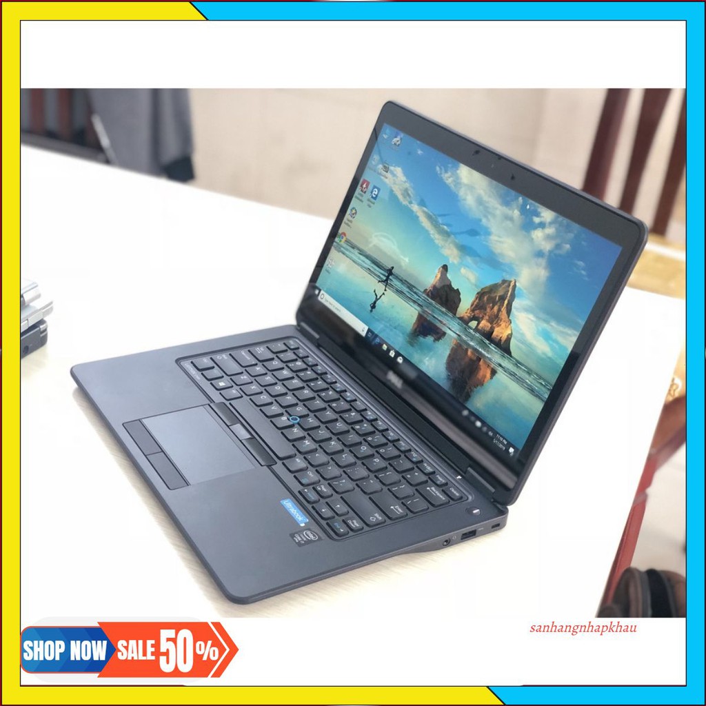 Laptop cũ dell latitude e7450 i7 5600u ram 8gb ssd 256gb màn fullhd 1920*1080p
