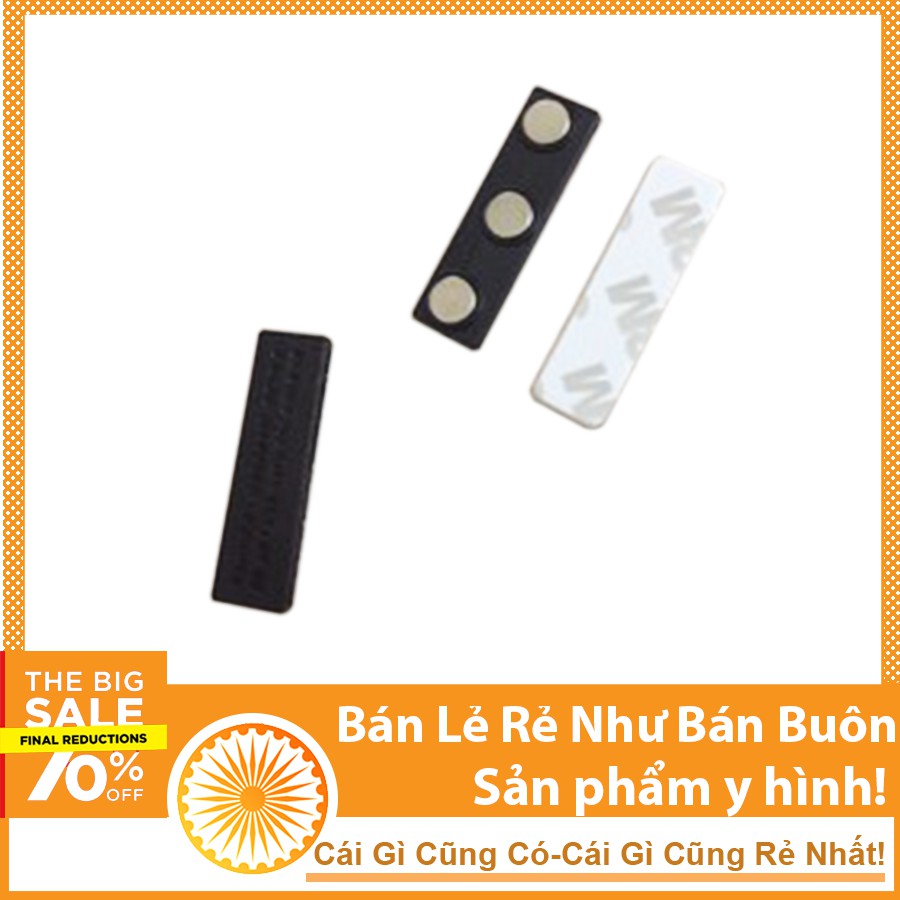 Thẻ Tên Nam Châm , Cài Áo 3 viên Giá 3 cái