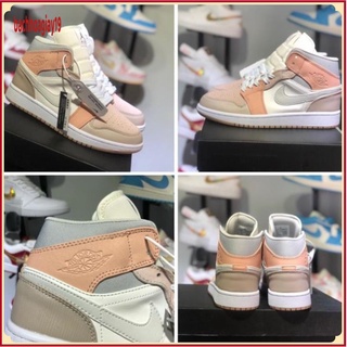 Giày thể thao JD1 Milan cao cổ thấp cổ [ SALE LỚN] Giày sneaker Jodan nam nữ màu Milan hồng nâu