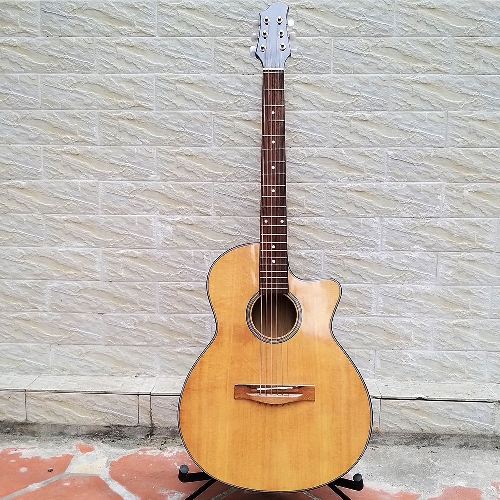 [Guitar Giá Rẻ] Đàn Guitar Acoustic 41 Inch - Guitar cho người mới tập chơi (Tặng kèm bao và pick gảy)