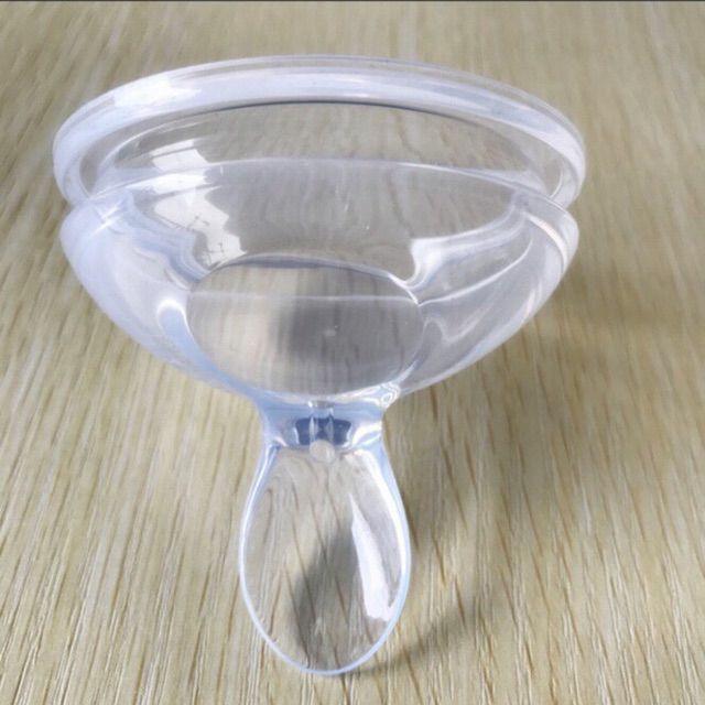 Núm thìa ăn dặm silicon mềm cho bình Comotomo 150ml/250ml