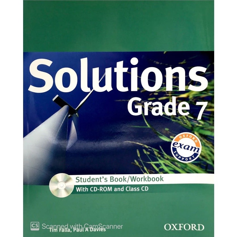 Sách - Giáo Trình Tiếng Anh Solutions Grade 7