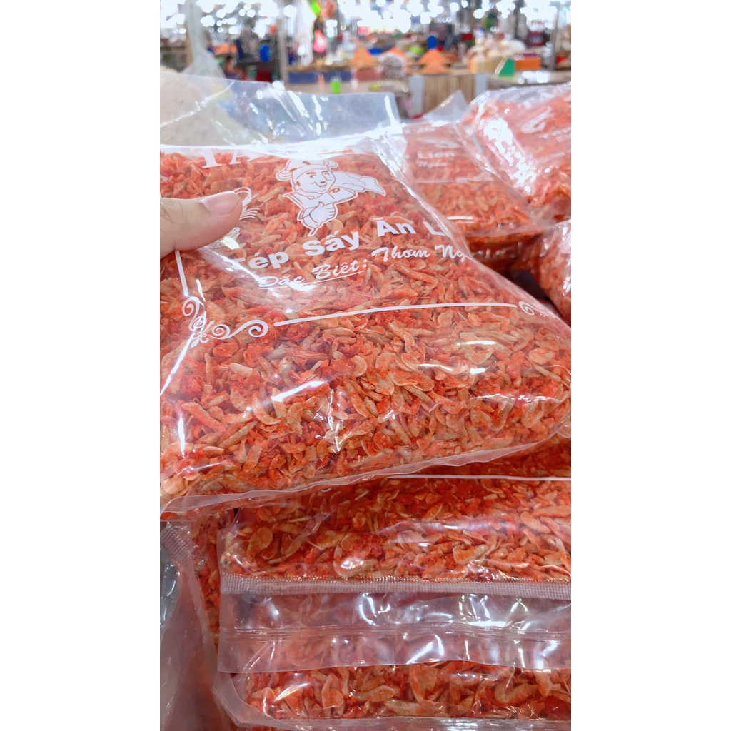 Gói tép sấy Khô 100gr làm bánh tráng nướng- bắp xào