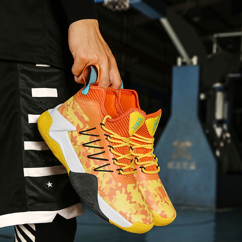 Giày bóng rổ chất lượng cao Giày thể thao thời trang Giày bóng rổ thanh niên Đế cao su chống trượt Size:36-44