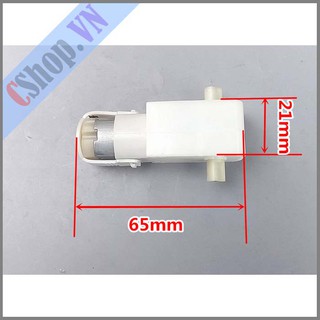 Động cơ motor DC giảm tốc V1 màu trắng