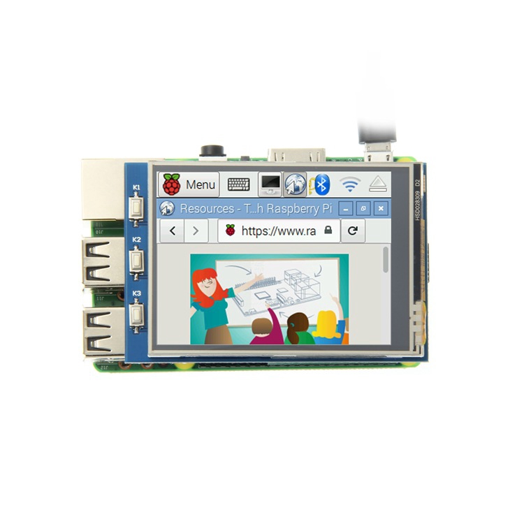 Màn hình cảm ứng 9cm cho Raspberry Pi | BigBuy360 - bigbuy360.vn