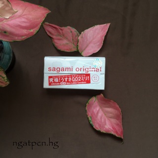Bao cao su sagami 0.02 hộp 6 cái