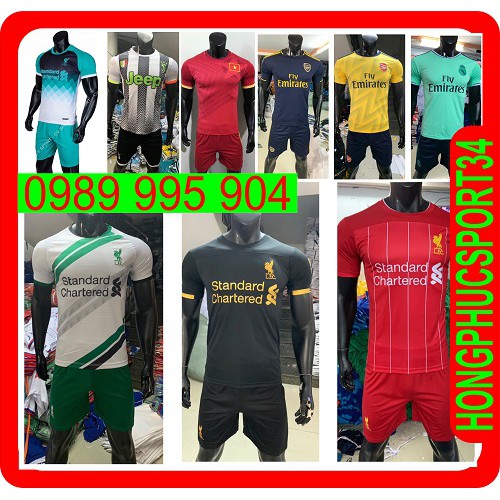 BỘ QUẦN ÁO BÓNG ĐÁ LIVERPOOL ĐỎ 2019-2020