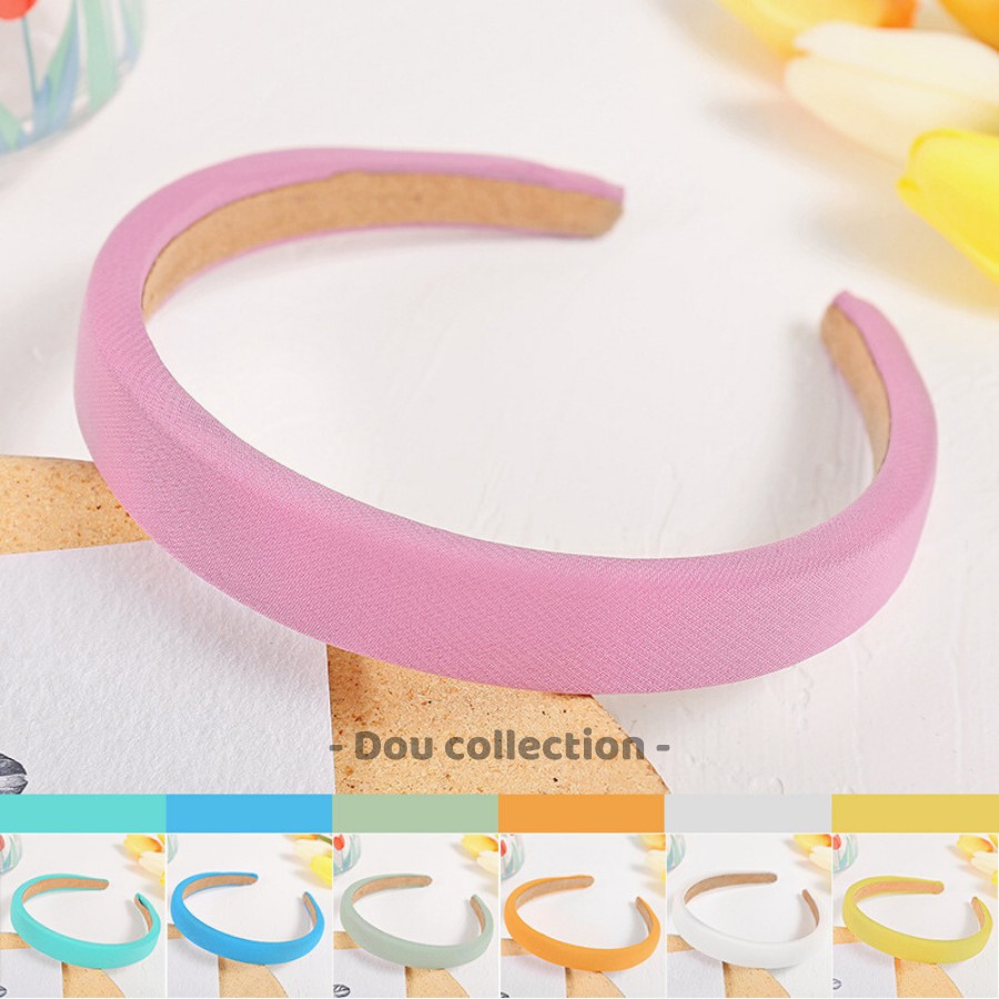 [Nowship2h] Mấn Cài Tóc (Băng Đô) Turban Trơn Phối Với Áo Dài - Handmade - Mã CT009