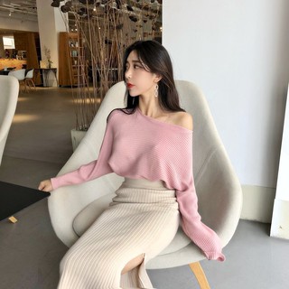 Áo dệt kim trễ vai Thái Lan cực chất