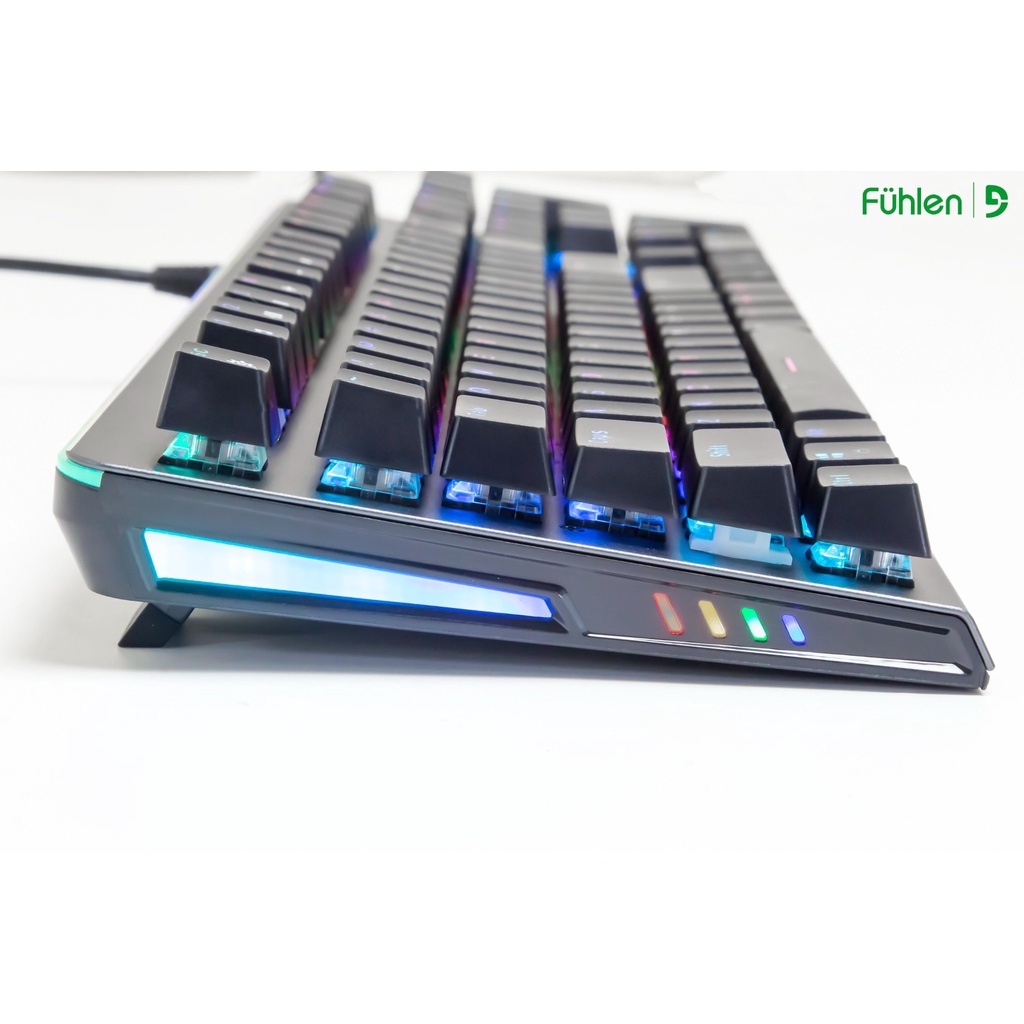 Bàn phím cơ Gaming Fuhlen Subverter có LED RGB - Chính hãng NINZA, bảo hành 2 năm