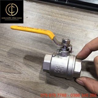 Van bi inox 304 3/4 BALL VALVE