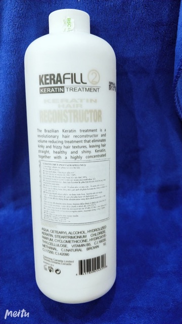 Siêu phục hồi Keratin thuỷ phân Kerafill 1000ml, đỉnh cao phục hồi