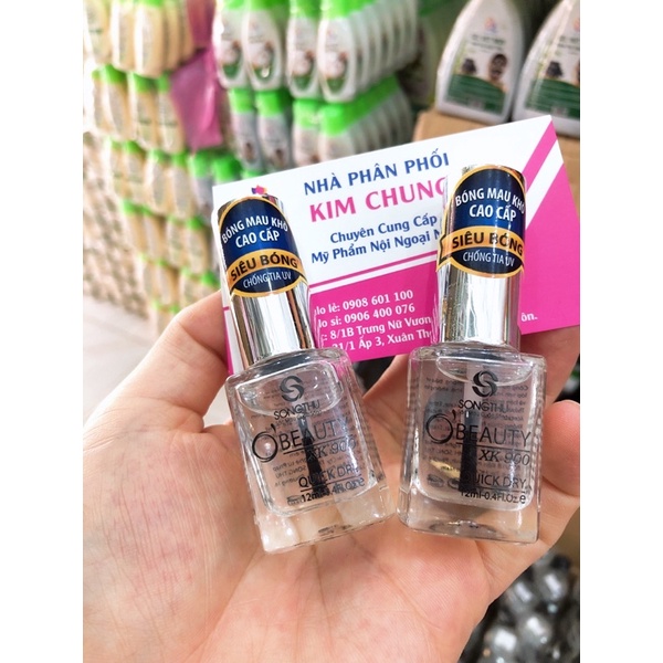 Sơn bóng mau khô cao cấp O’Beauty 12ml